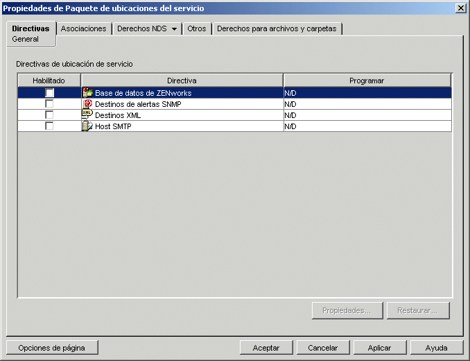 Pgina Directivas generales