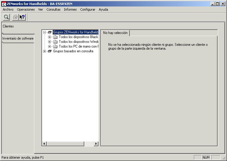 Captura de pantalla del Visor del inventario de ZfH.