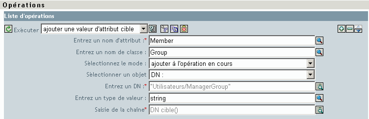 Gnrateur d'oprations d'argument