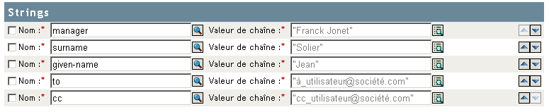 Envoyer un message lectronique Gnrateur de chanes nommes