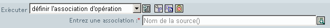 Dfinir l'association d'opration