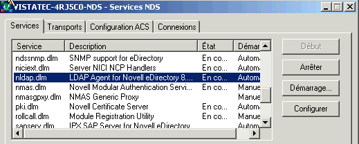 nldap.dlm dans le Panneau de configuration