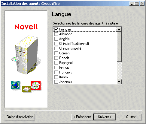 Bote de dialogue Langue