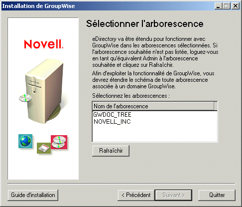 Bote de dialogue Slectionner l'arborescence