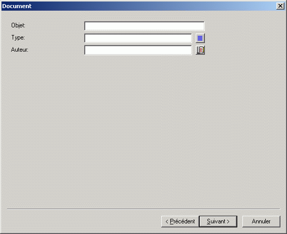 Bote de dialogue Document