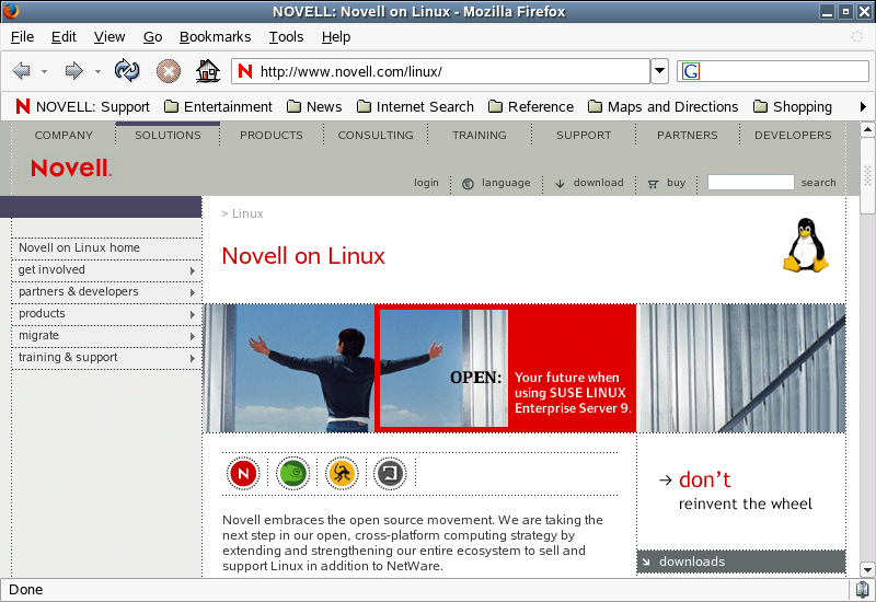 Interface de Firefox