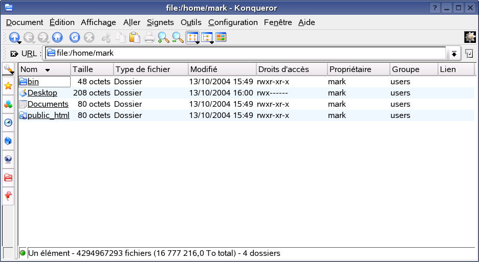 Comparaison de l'Explorateur Windows avec le gestionnaire de fichiers de Novell Linux Desktop