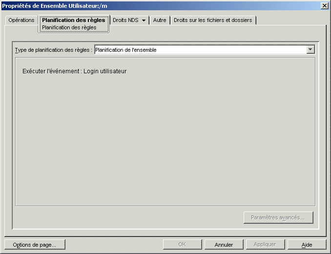 Page Planification des rgles