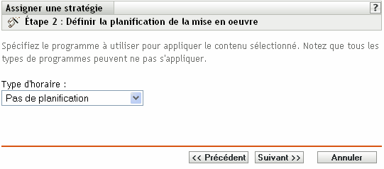 Page Planifier