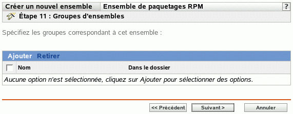 Page Groupes d'ensembles