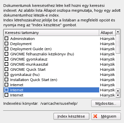 Keressi index ksztse