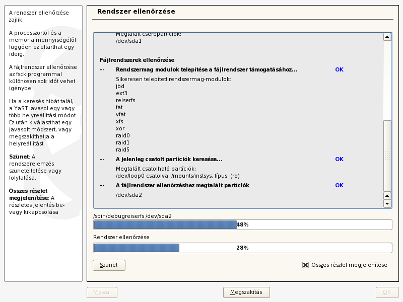 Automatikus helyrelltsi md