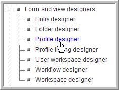 Form and view designers