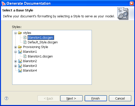 .docgenファイルをスタイルライブラリ内に置く
