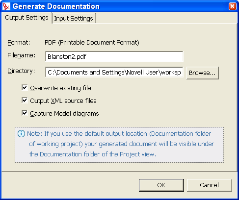 出力条件を指定する