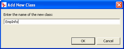新規クラスの追加