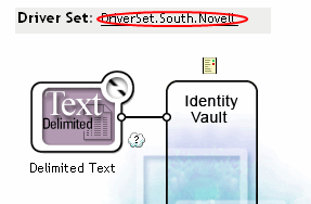 ドライバセットオブジェクトの選択