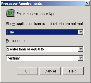 �mProcessor Requirements�n�_�C�A���O�{�b�N�X