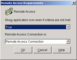 �mRemote Access Requirements�n�_�C�A���O�{�b�N�X