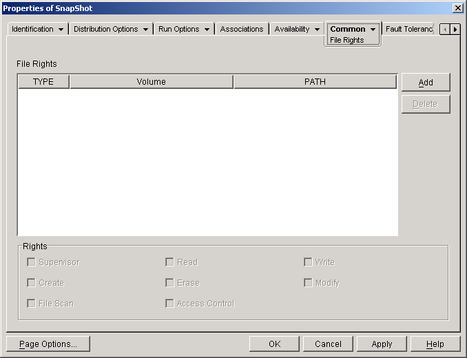 �A�v���P�[�V�����I�u�W�F�N�g>�mCommon�n�^�u>�mFile Rights�n�y�[�W