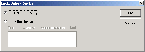 mLock/Unlock Devicen_CAO{bNX