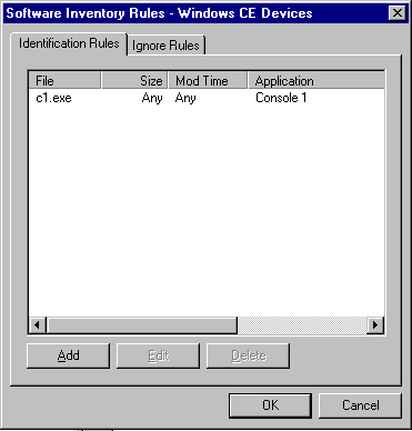mSoftware Inventory Rulesn_CAO{bNX