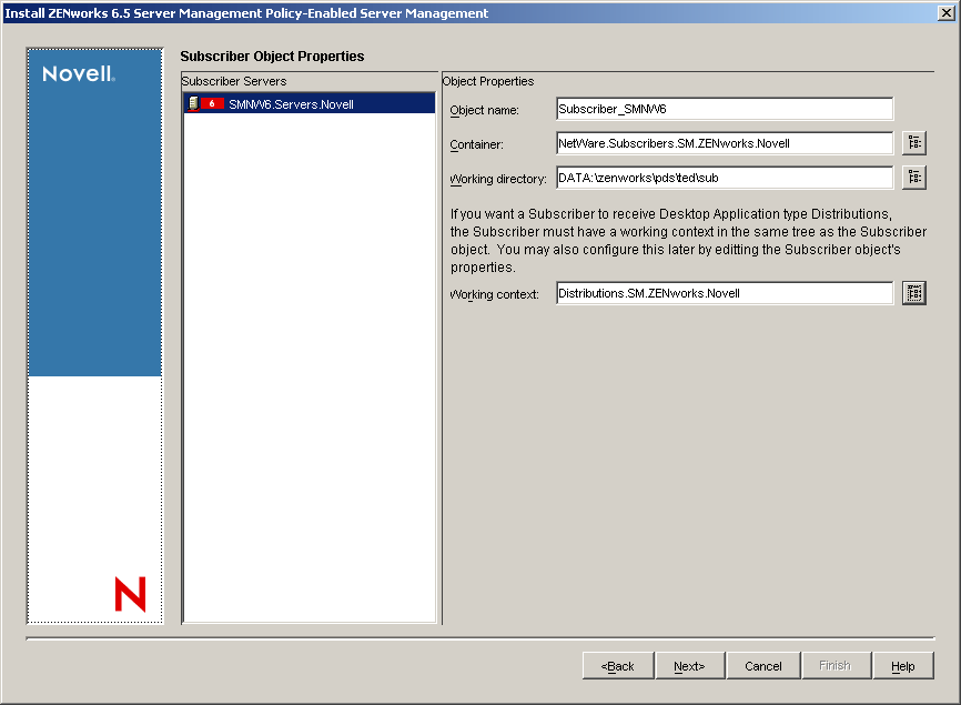 mSubscriber Object Propertiesny[W