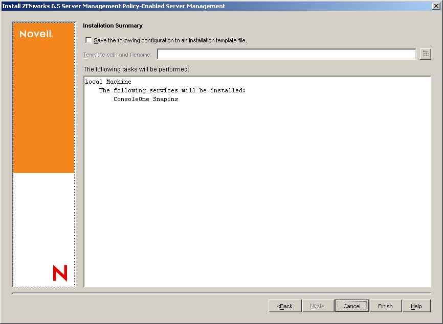 mInstallation Summaryny[W