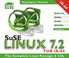 SUSE Linux 7.2 for IA64