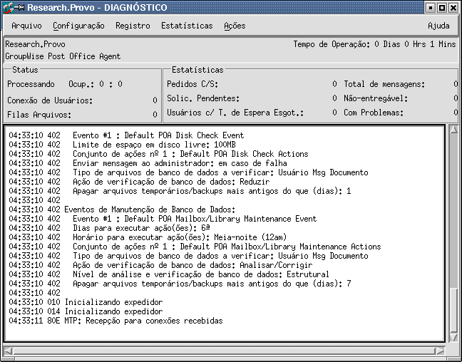 Console do POA no Linux