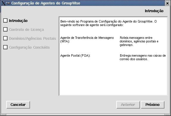 Programa de Configuração de Agentes do Linux