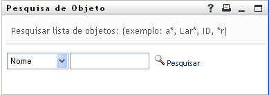 Pesquisando um usuário