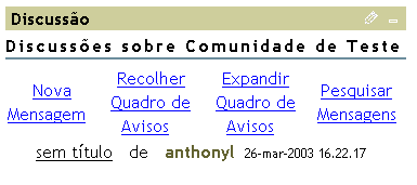 Gadget de discussão