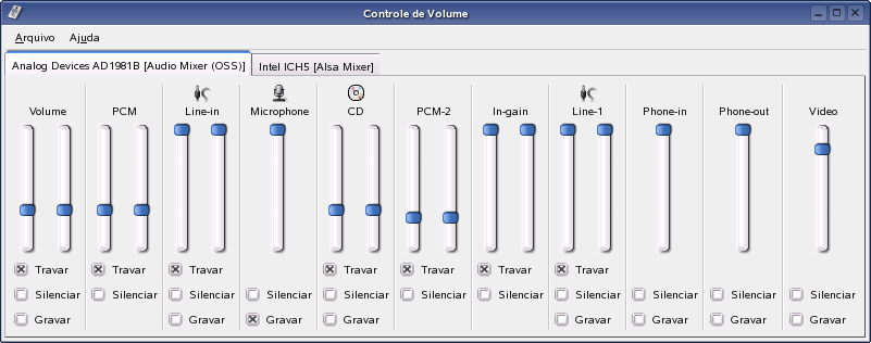 Controle de Volume