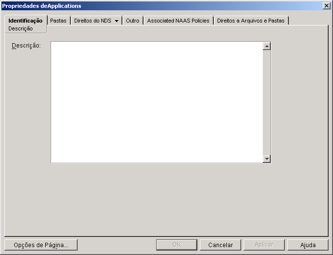 Página de Descrição