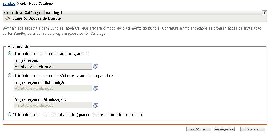Página Flags Especiais