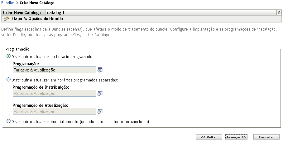 Página Flags Especiais