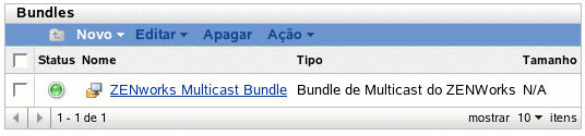 Guia Bundles: bundles disponíveis exibidos