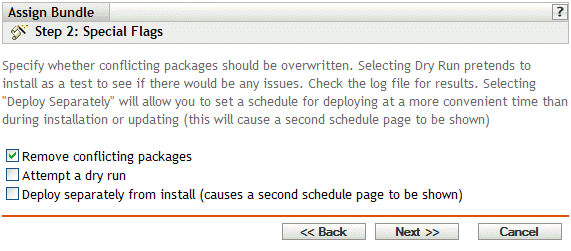 Página Flags Especiais