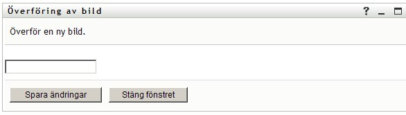 På sidan Filöverföring kan du bläddra till bilden som du vill infoga i din profil