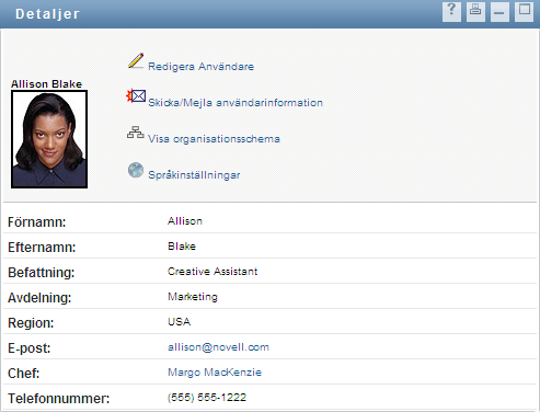 På sidan Gruppinformation länkas gruppmedlemmarna till sina profiler