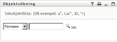 Slå upp en användare