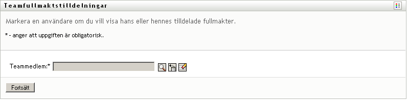 Sidan Gruppfullmaktstilldelningar 