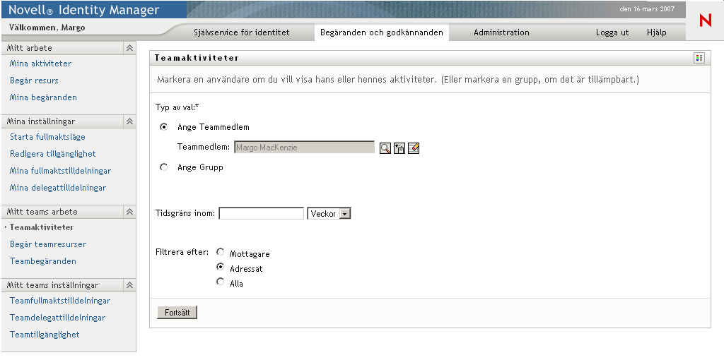 Sidan Gruppaktiviteter 