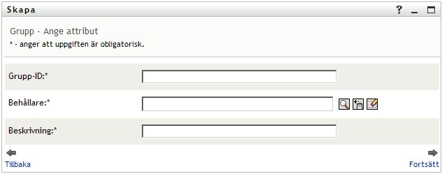 Panelen Grupp – Ange attribut