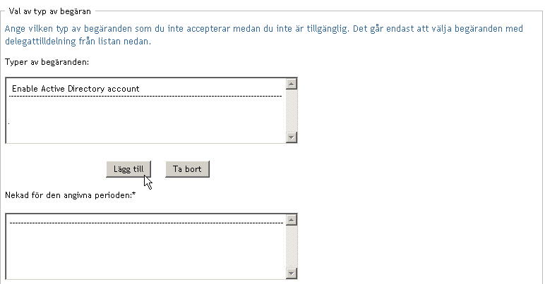 Rutan Val av beställningstyp 