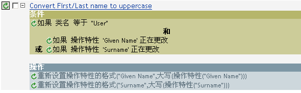 将名/姓转换为大写字母的策略