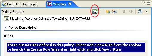 添加新规则图标