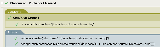 布局 - 已镜像的发布者