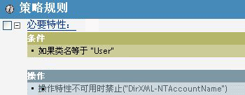 《用户要求的特性》部分中的操作
